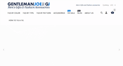 Desktop Screenshot of gentlemanjoe.com